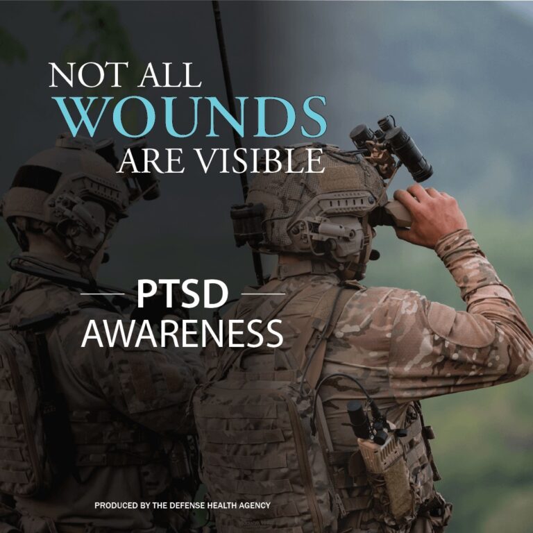 PTSD Basics–NOT all wounds are visible